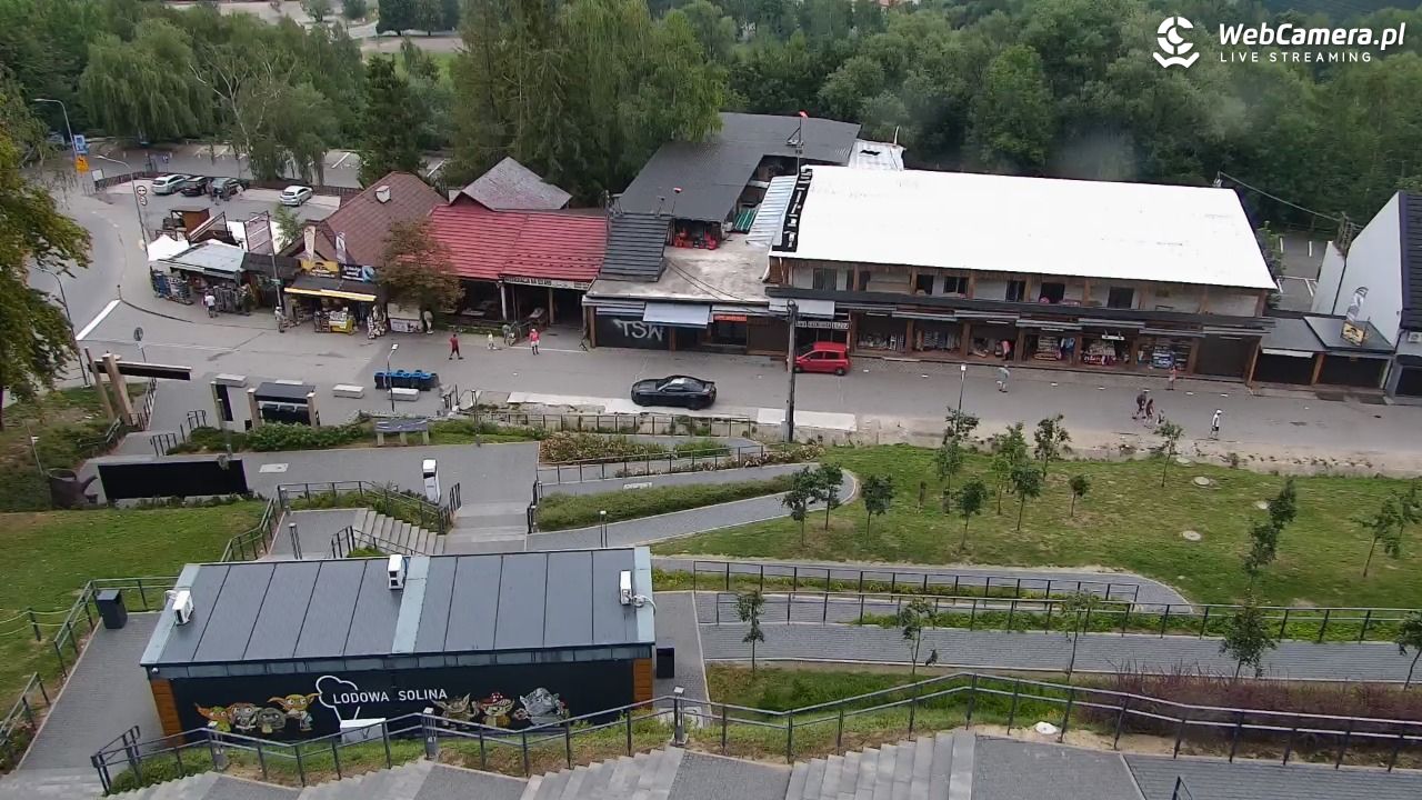 Solina Grupa PKL - widok z dolnej stacji Plasza - 02 sierpień 2026, 08:31