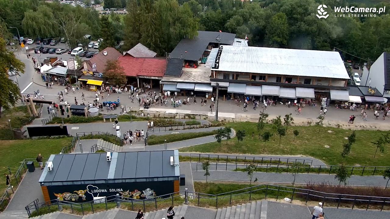 Solina Grupa PKL - widok z dolnej stacji Plasza - 02 sierpień 2026, 13:55