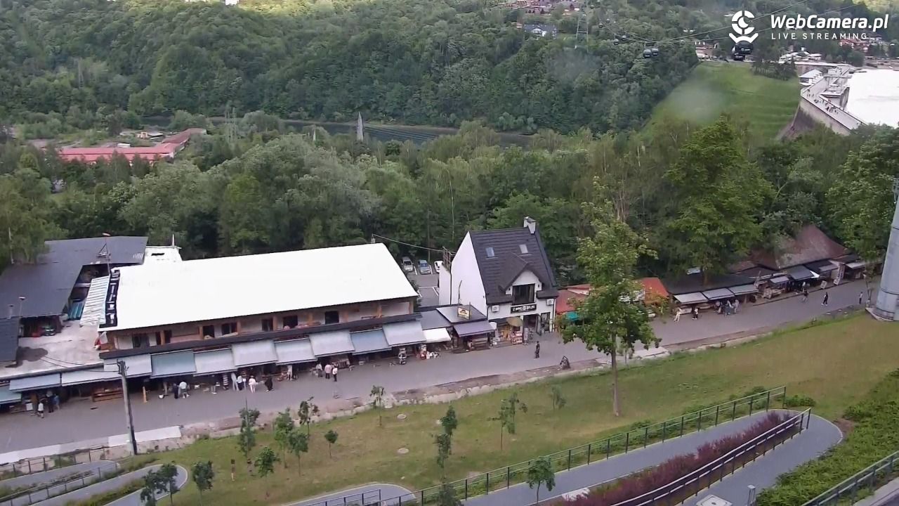 Solina Grupa PKL - widok z dolnej stacji Plasza - 14 czerwiec 2026, 17:10