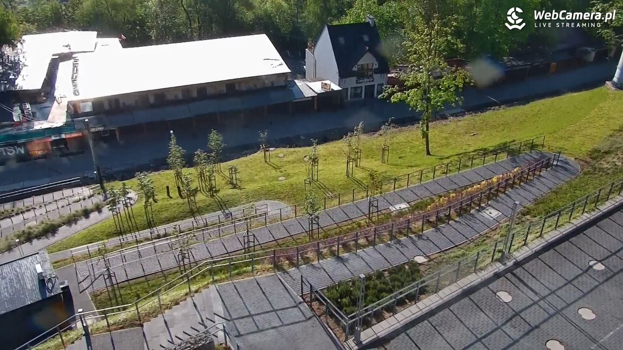 Solina Grupa PKL - widok z dolnej stacji Plasza NOWOŚĆ - 21 maj 2025, 06:53