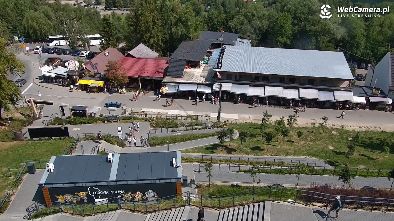 Solina Grupa PKL - widok z dolnej stacji Plasza - 06 sierpień 2026, 13:11