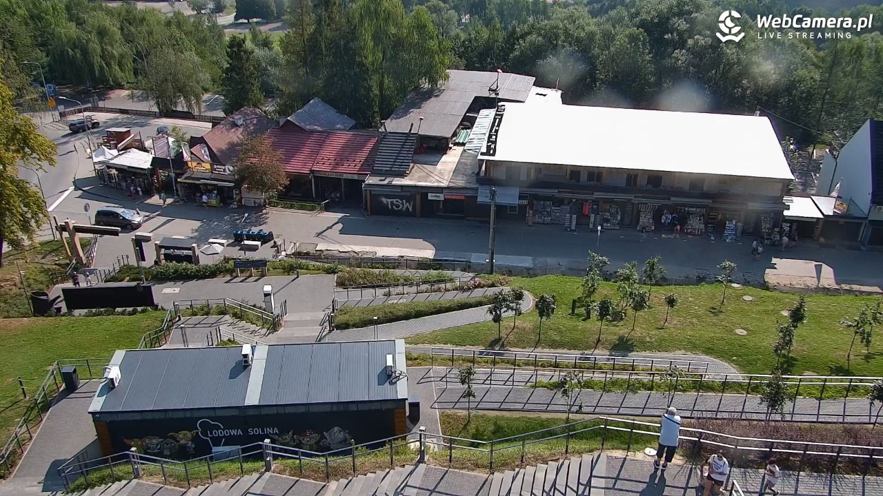 Solina Grupa PKL - widok z dolnej stacji Plasza - 04 sierpień 2026, 08:53