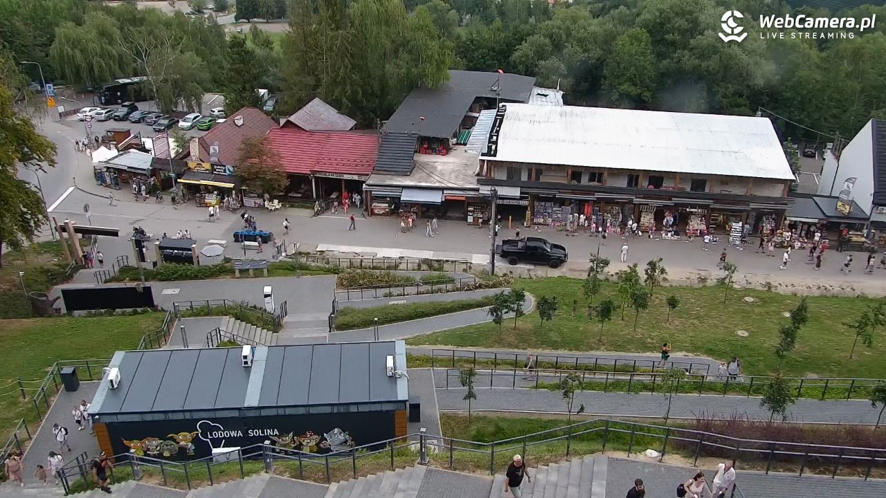 Solina Grupa PKL - widok z dolnej stacji Plasza - 02 sierpień 2026, 10:02