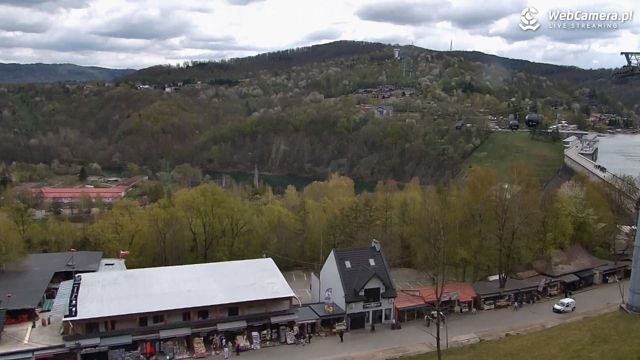 Solina Grupa PKL - widok z dolnej stacji Plasza - 29 kwiecień 2026, 11:07