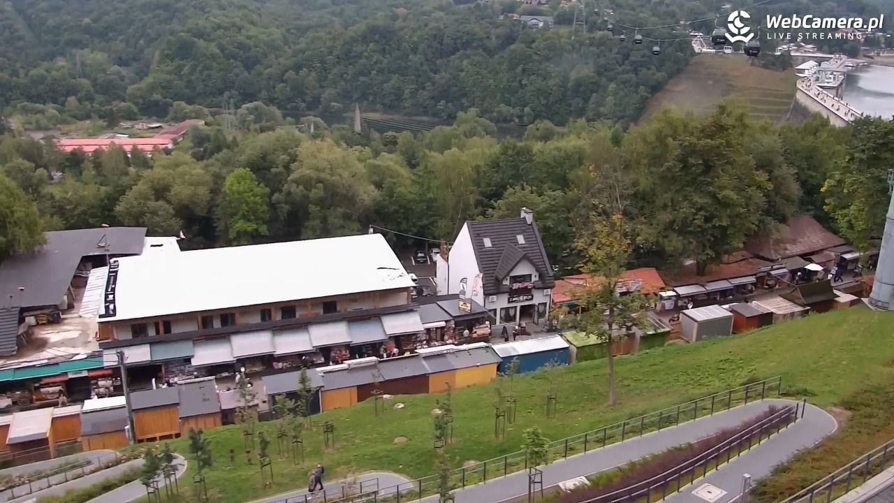 Solina Grupa PKL - widok z dolnej stacji Plasza NOWOŚĆ - 31 sierpień 2025, 12:17