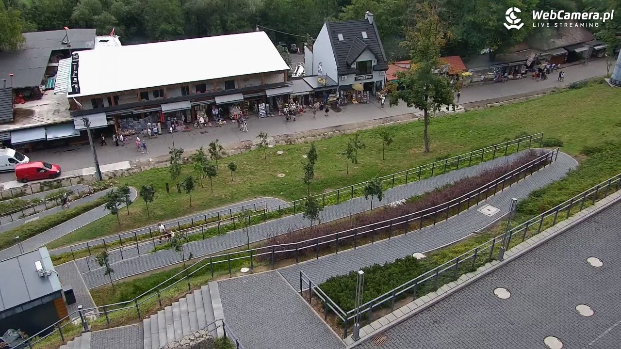 Solina Grupa PKL - widok z dolnej stacji Plasza - 07 sierpień 2026, 10:23