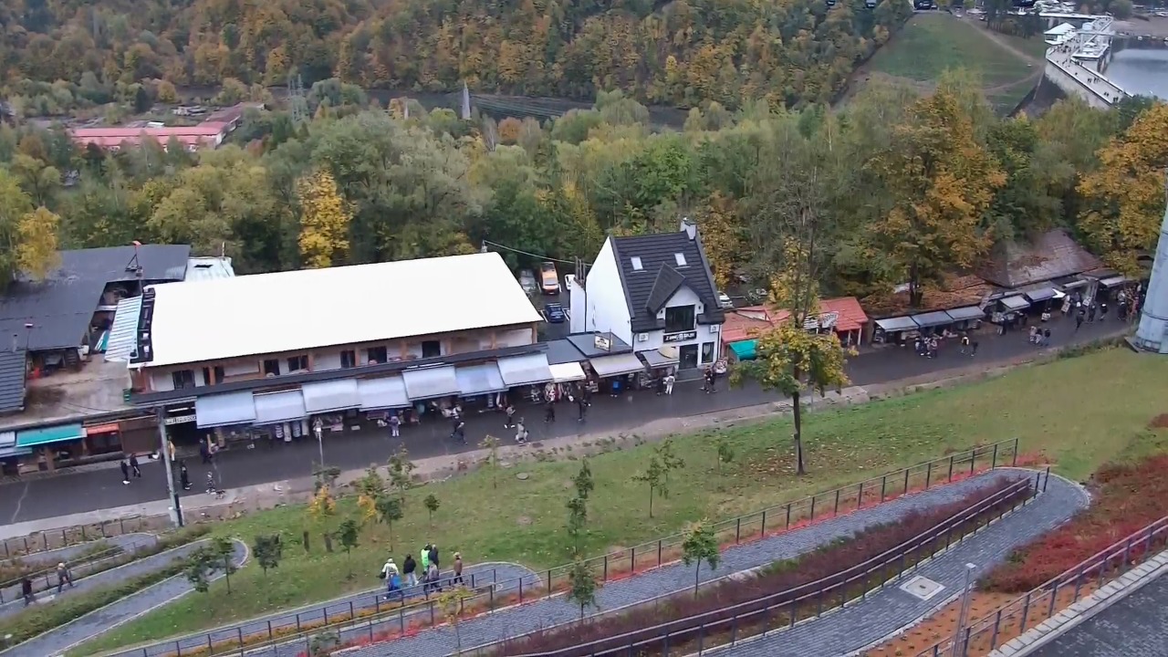 Solina Grupa PKL - widok z dolnej stacji Plasza - 11 październik 2026, 10:56