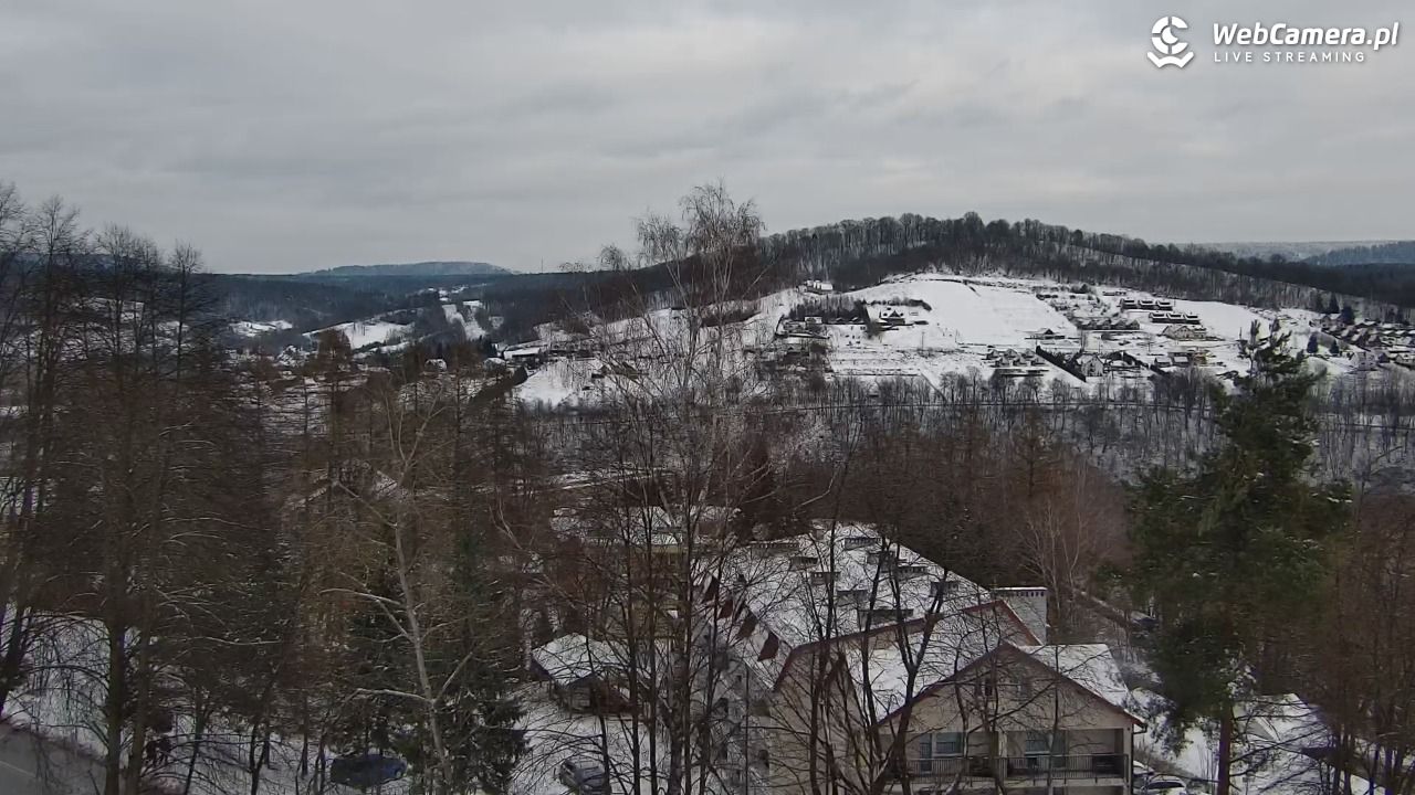 Solina Grupa PKL - widok z dolnej stacji Plasza NOWOŚĆ - 01 styczeń 2026, 10:44