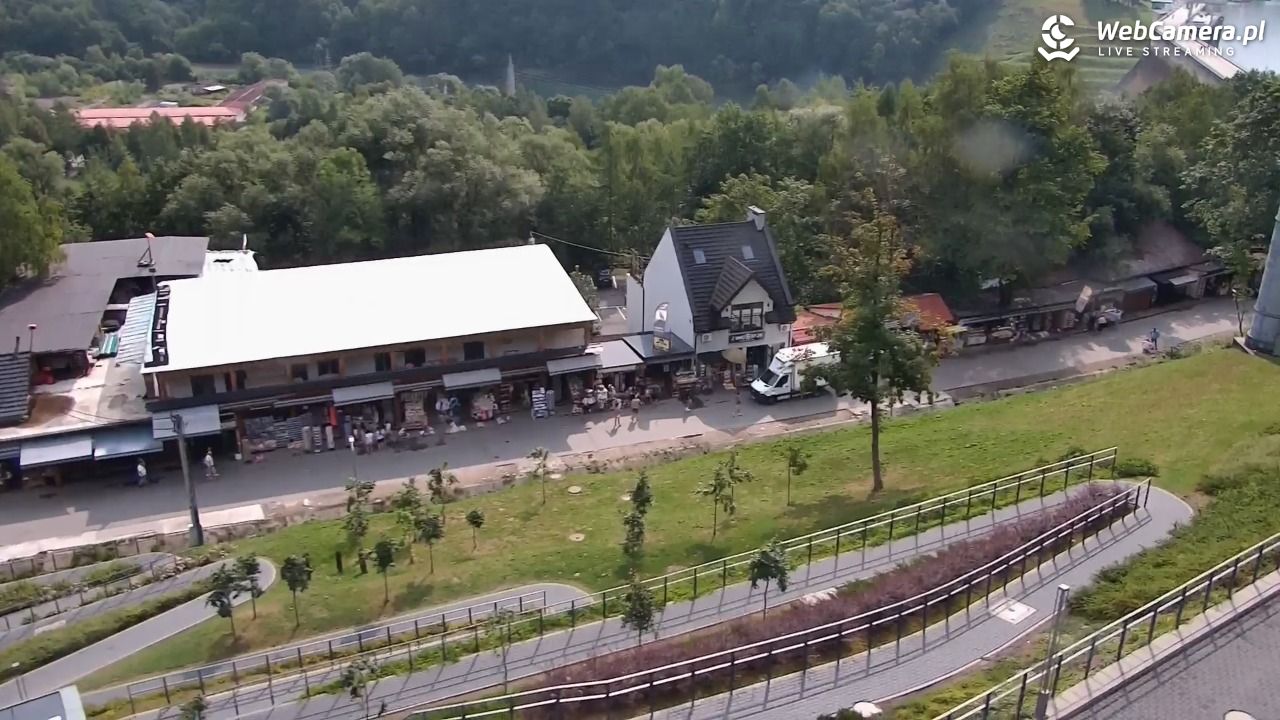 Solina Grupa PKL - widok z dolnej stacji Plasza - 07 sierpień 2026, 09:44