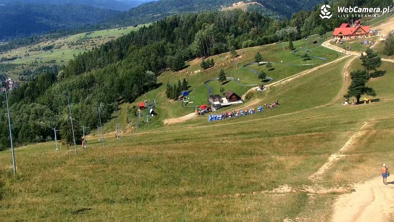 Widok na szczyt Palenicy z Szafranówki - 28 sierpień 2025, 13:28