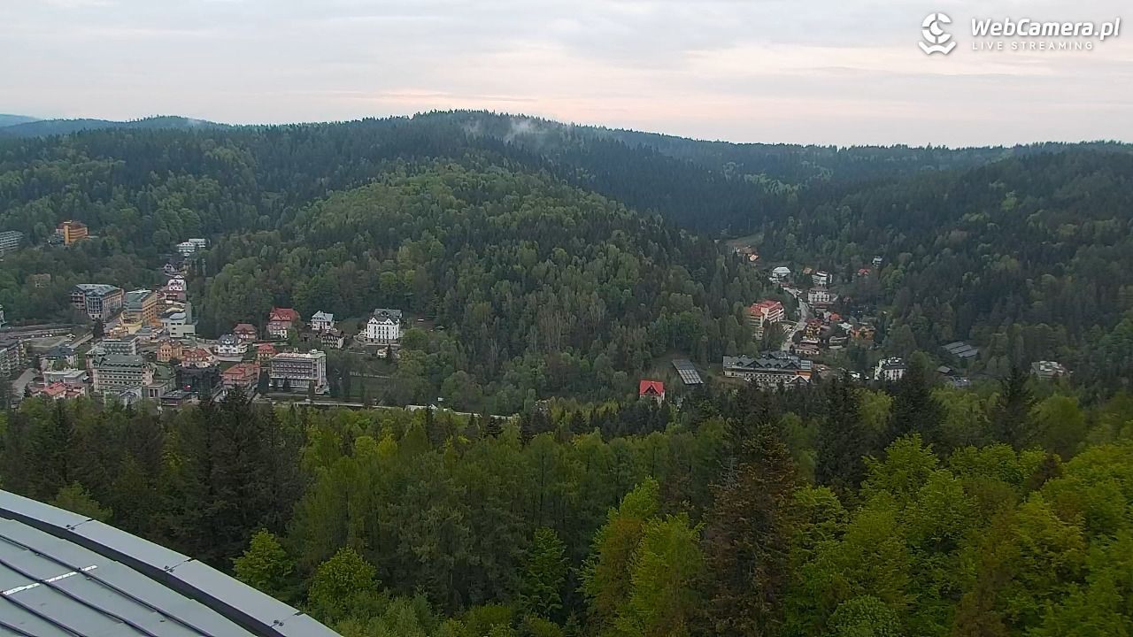 PKL Góra Parkowa - widok z wieży widokowej NOWOŚĆ - 12 maj 2026, 19:43