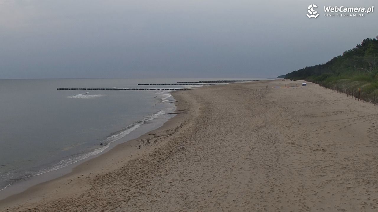 POBIEROWO - widok na plaże - 10 czerwiec 2025, 06:02