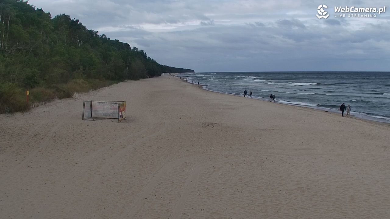 POBIEROWO - widok na plaże - 16 wresień 2025, 10:23