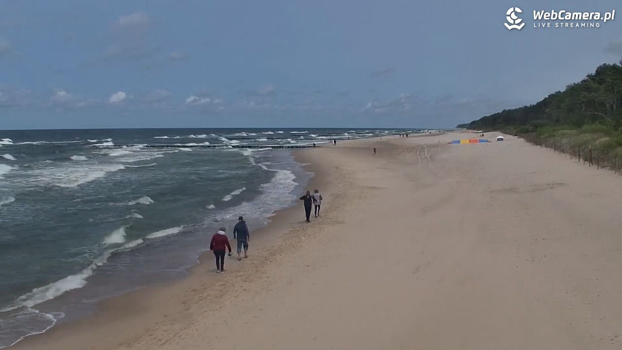 POBIEROWO - widok na plaże - 09 czerwiec 2025, 14:10