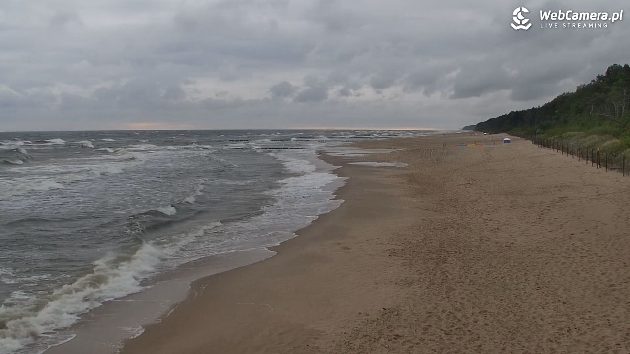 POBIEROWO - widok na plaże - 11 czerwiec 2025, 06:25