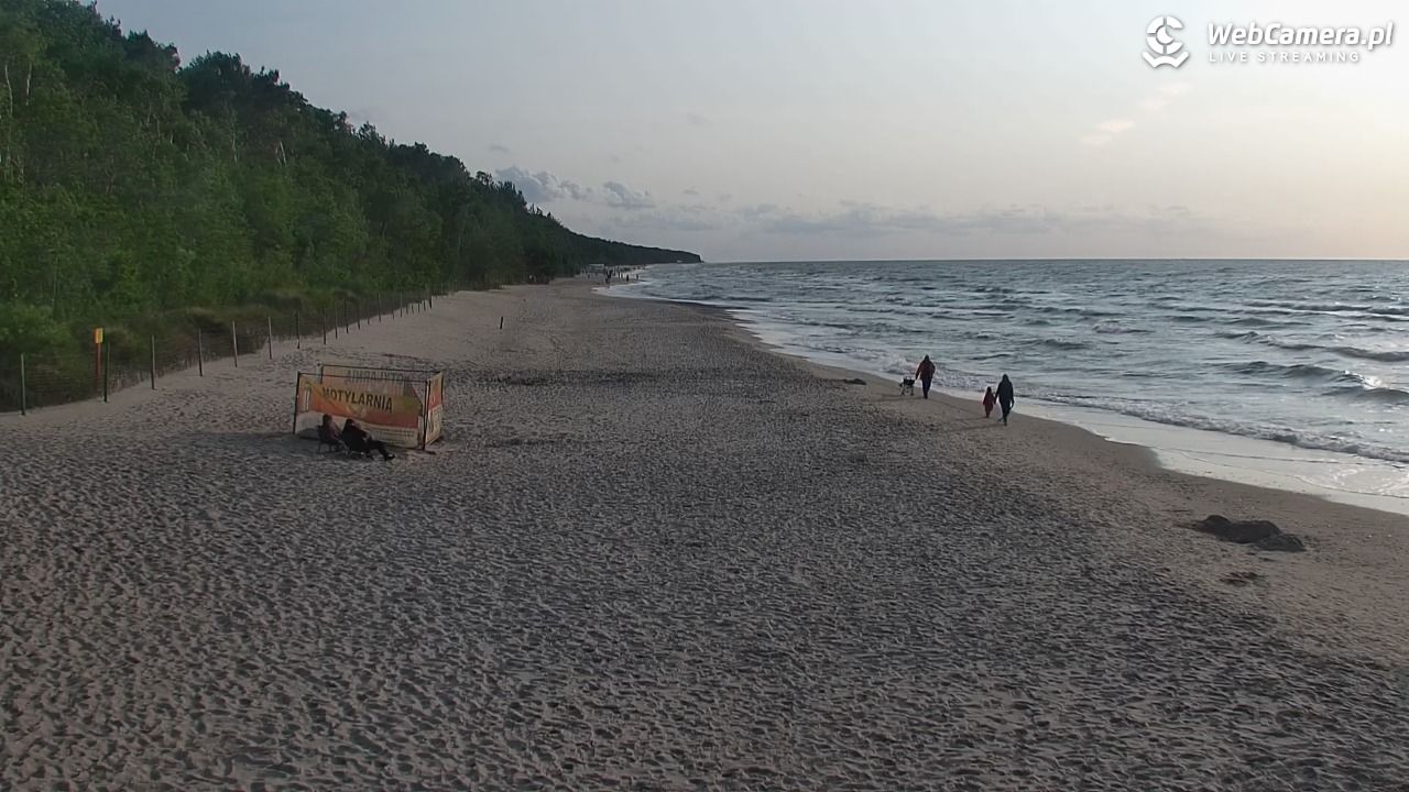 POBIEROWO - widok na plaże - 09 czerwiec 2025, 19:17