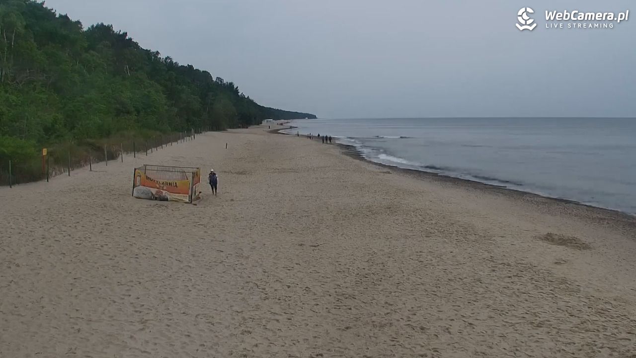 POBIEROWO - widok na plaże - 10 czerwiec 2025, 07:19