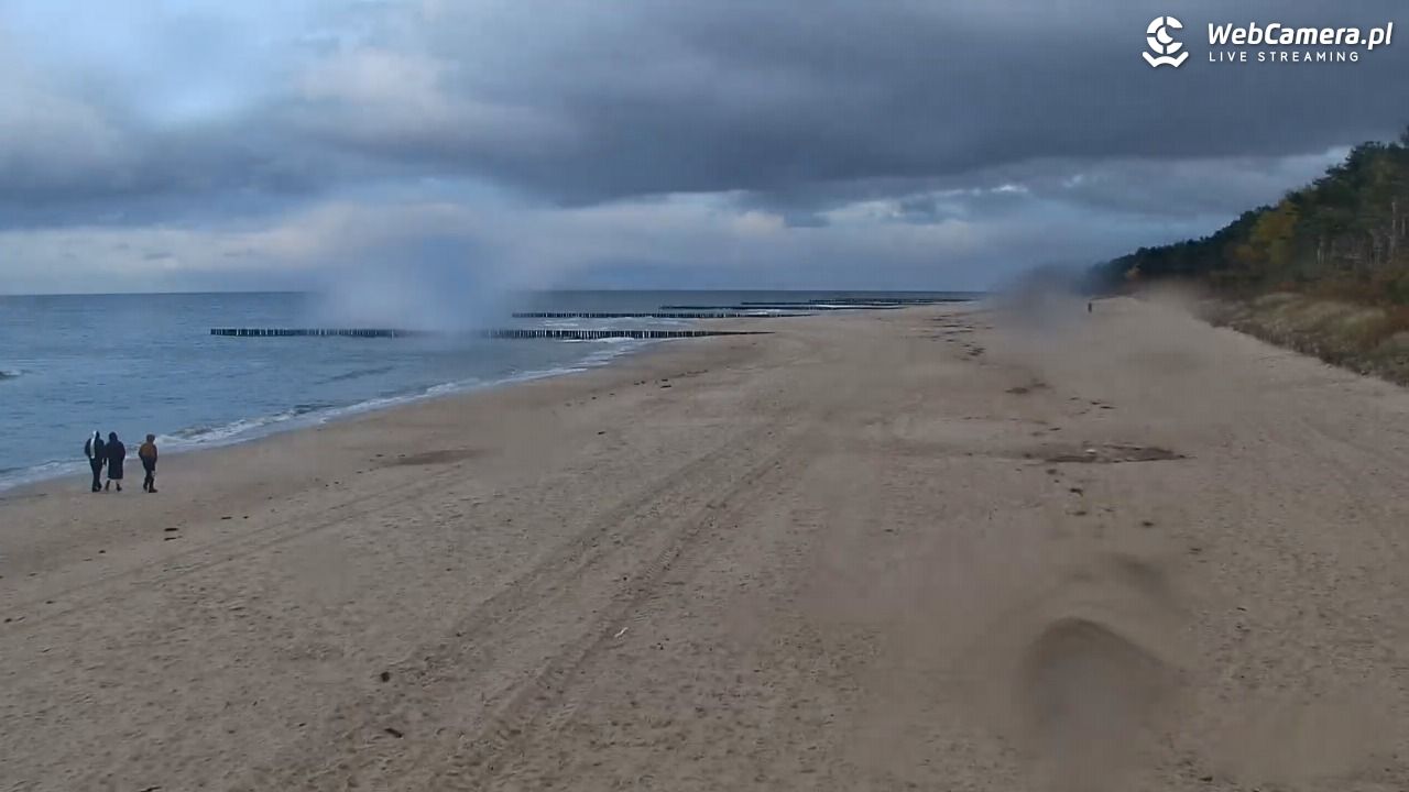 POBIEROWO - widok na plaże - 26 październik 2025, 15:18