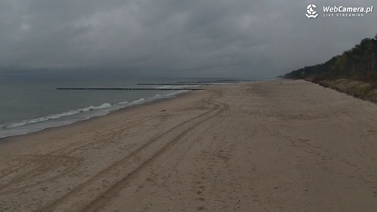 POBIEROWO - widok na plaże - 27 październik 2025, 16:59