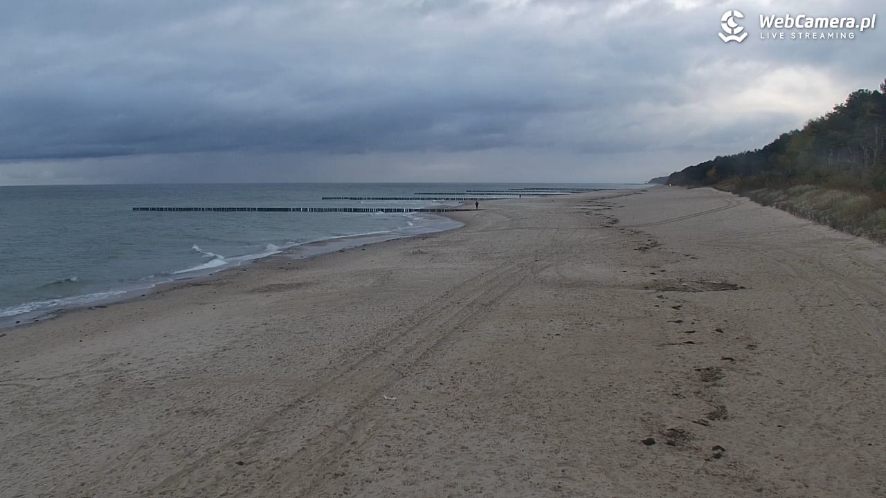POBIEROWO - widok na plaże - 24 październik 2025, 09:01