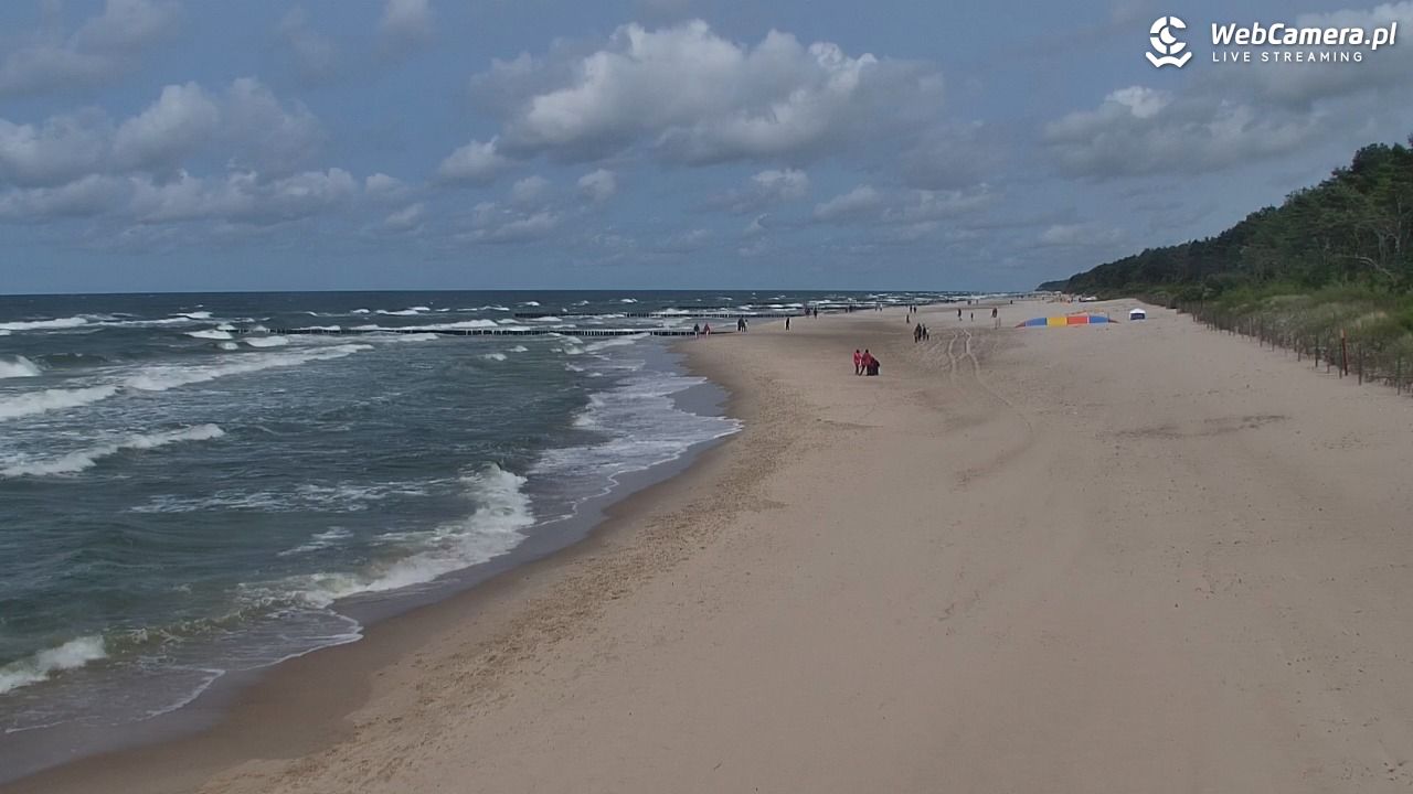 POBIEROWO - widok na plaże - 09 czerwiec 2025, 14:24