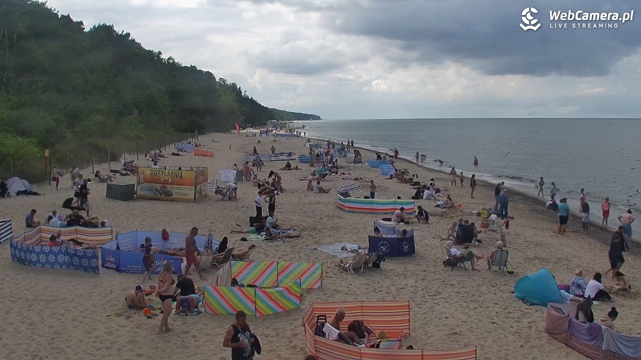 POBIEROWO - widok na plaże - 01 sierpień 2025, 14:56