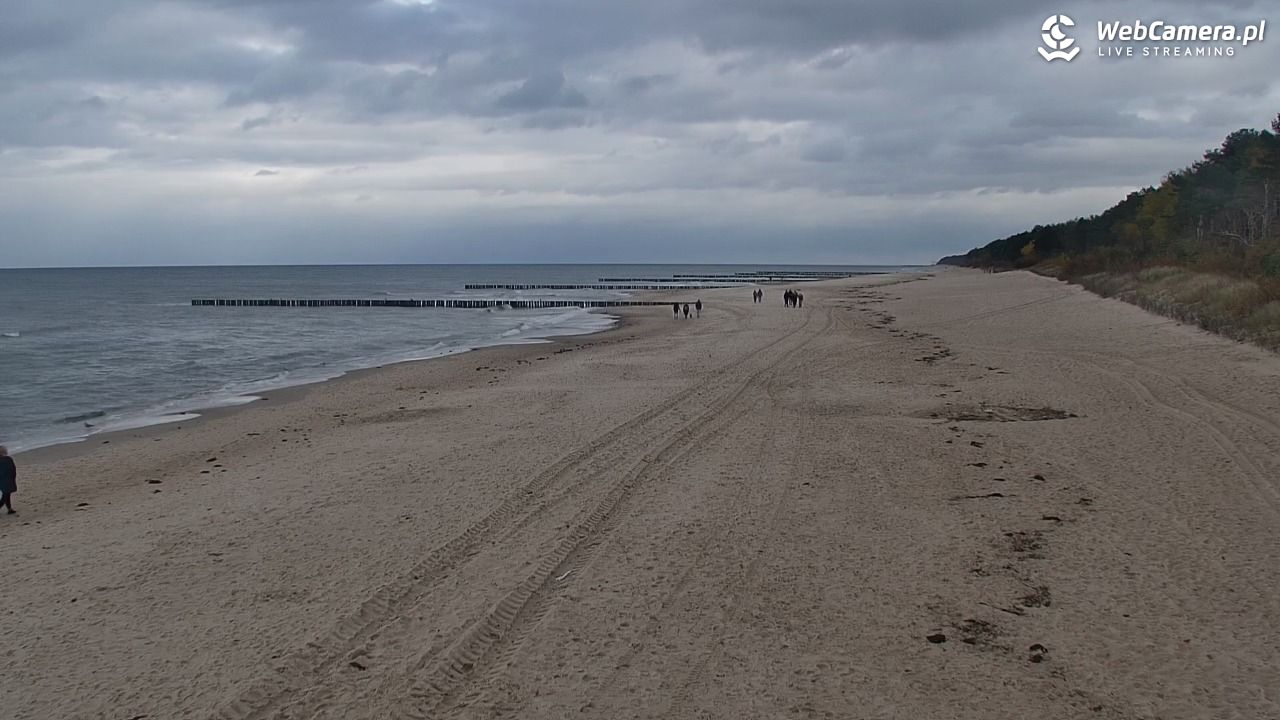 POBIEROWO - widok na plaże - 25 październik 2025, 14:49