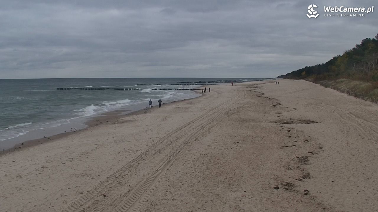 POBIEROWO - widok na plaże - 24 październik 2025, 15:35