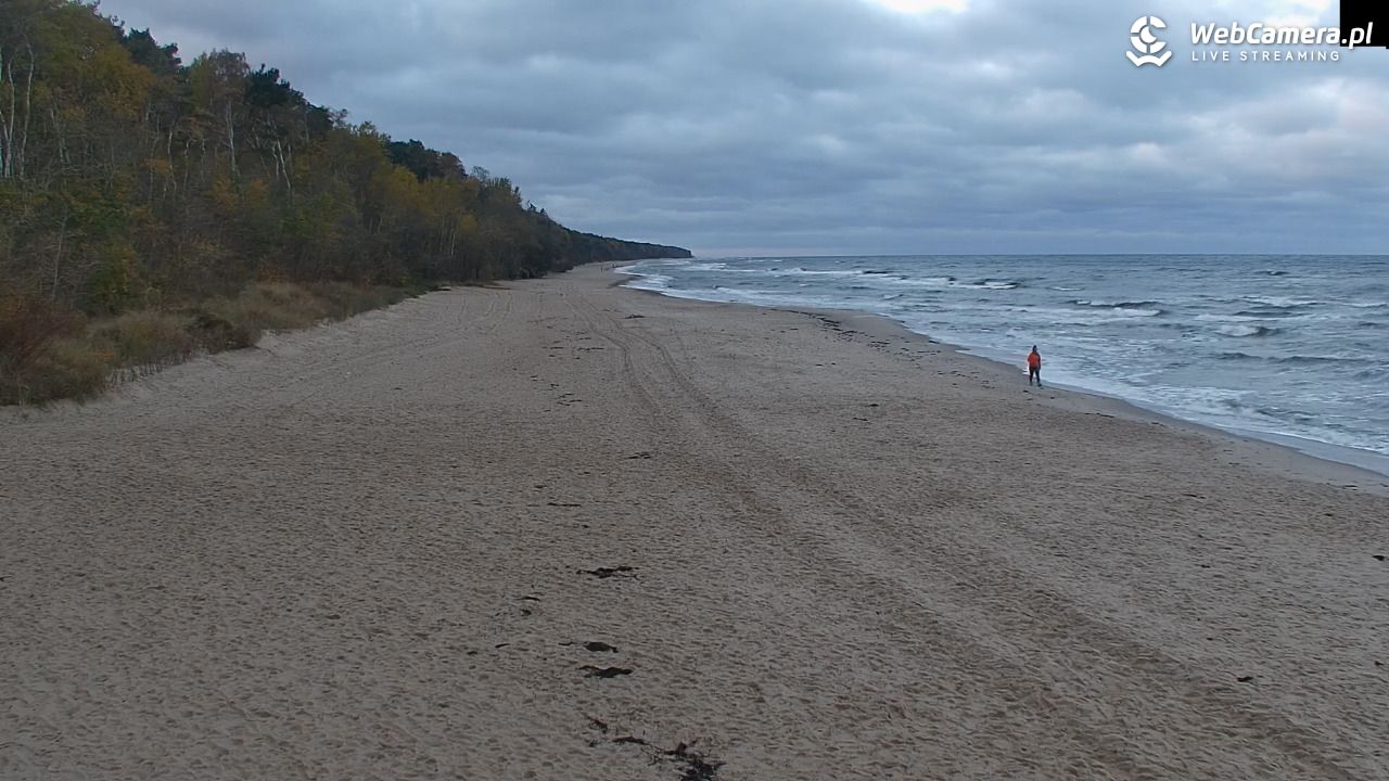 POBIEROWO - widok na plaże - 26 październik 2025, 07:00