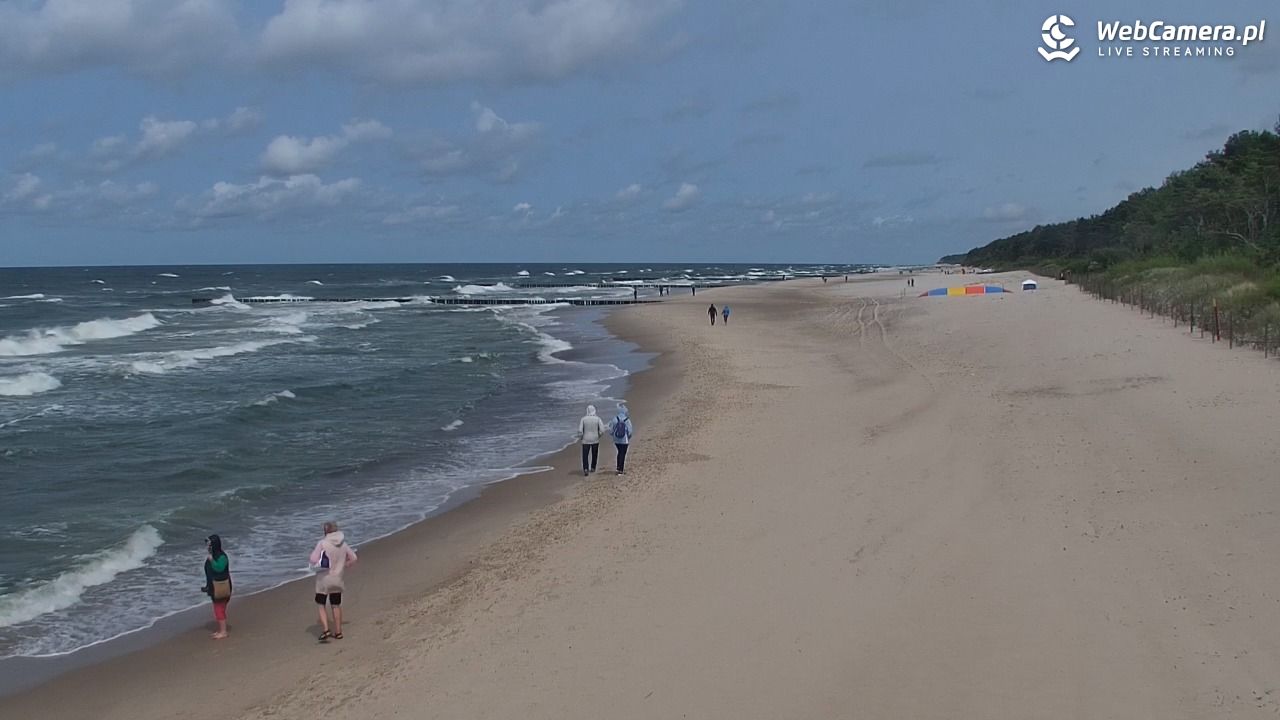 POBIEROWO - widok na plaże - 09 czerwiec 2025, 14:17