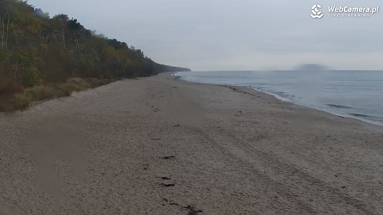 POBIEROWO - widok na plaże - 25 październik 2025, 16:01
