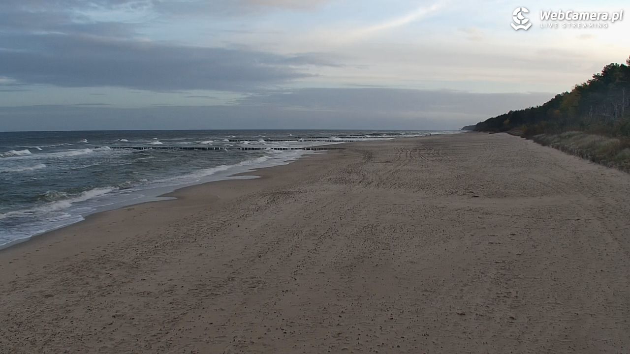 POBIEROWO - widok na plaże - 29 październik 2025, 07:23