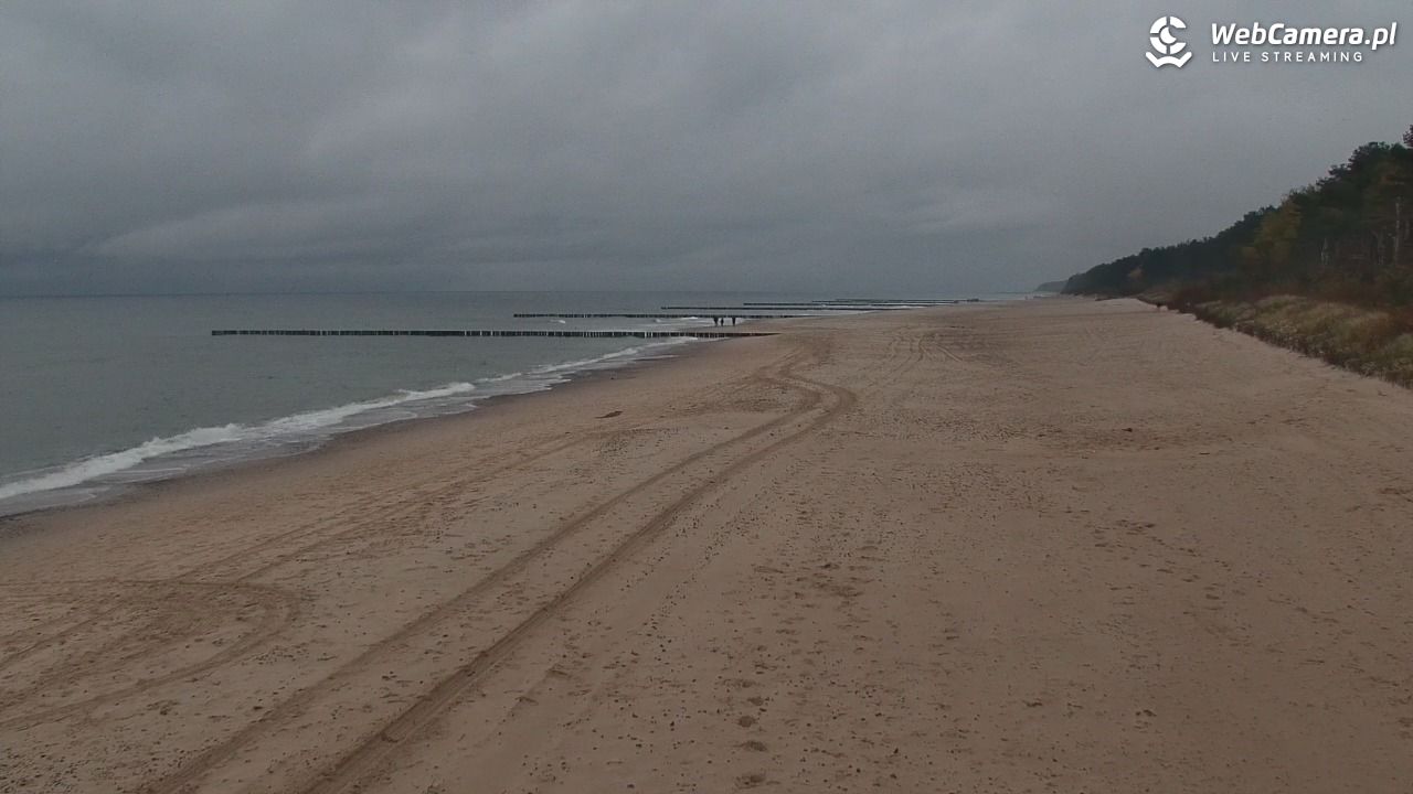 POBIEROWO - widok na plaże - 27 październik 2025, 16:53