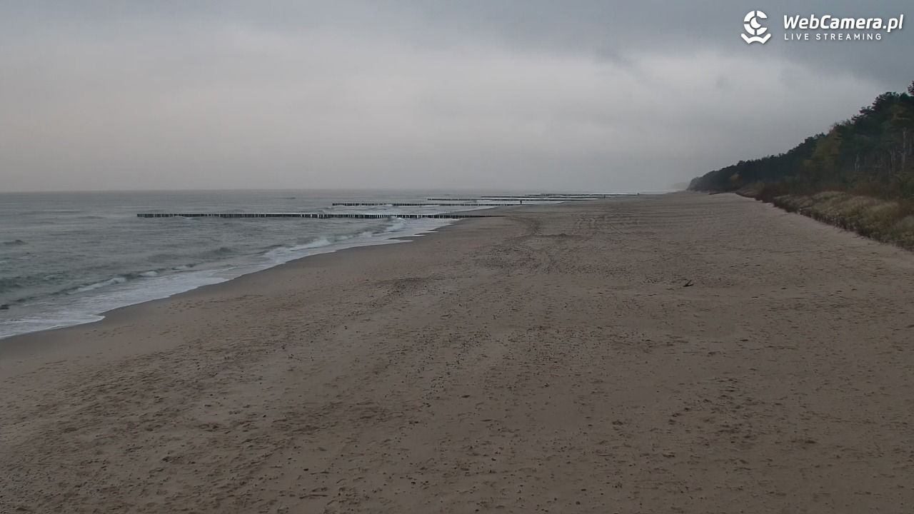 POBIEROWO - widok na plaże - 28 październik 2025, 16:26