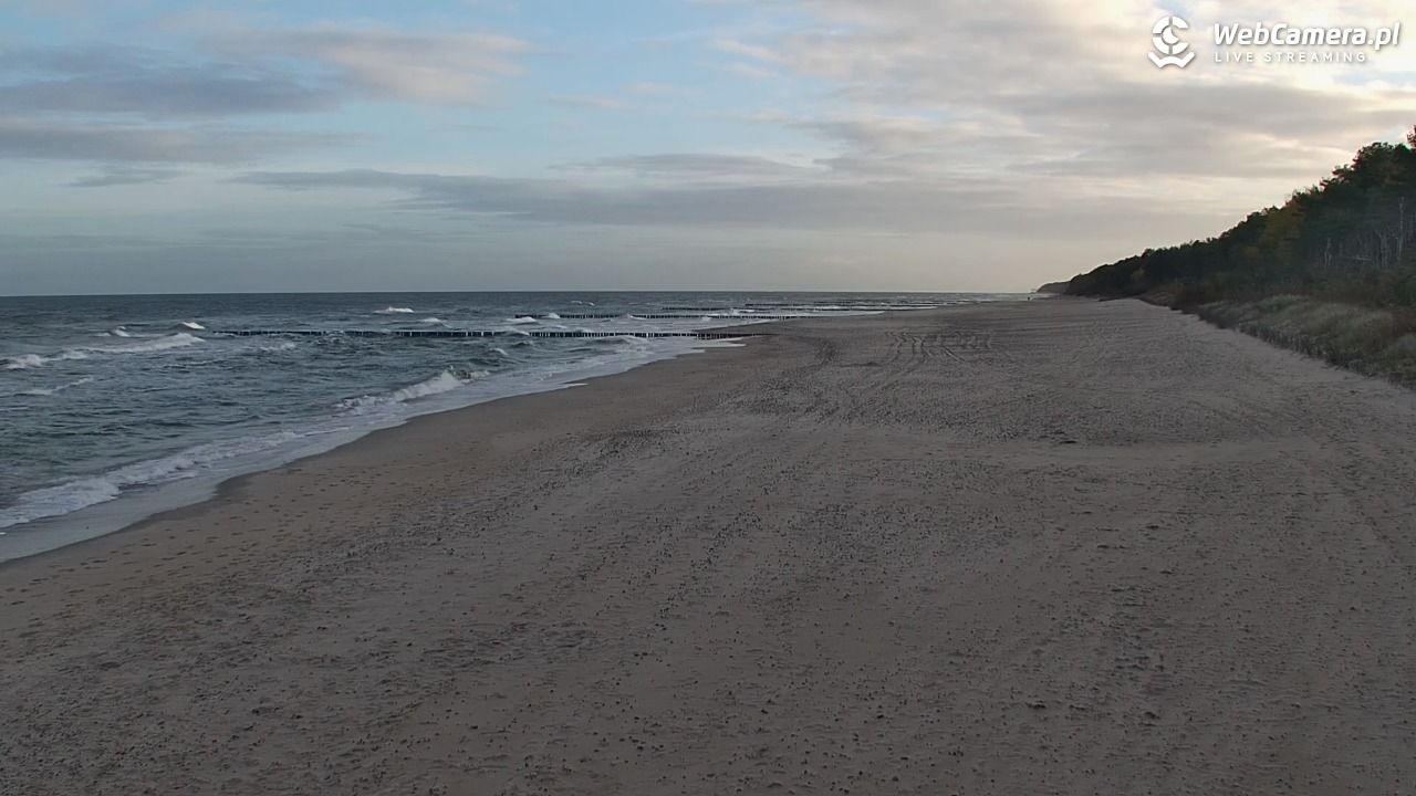POBIEROWO - widok na plaże - 29 październik 2025, 07:49