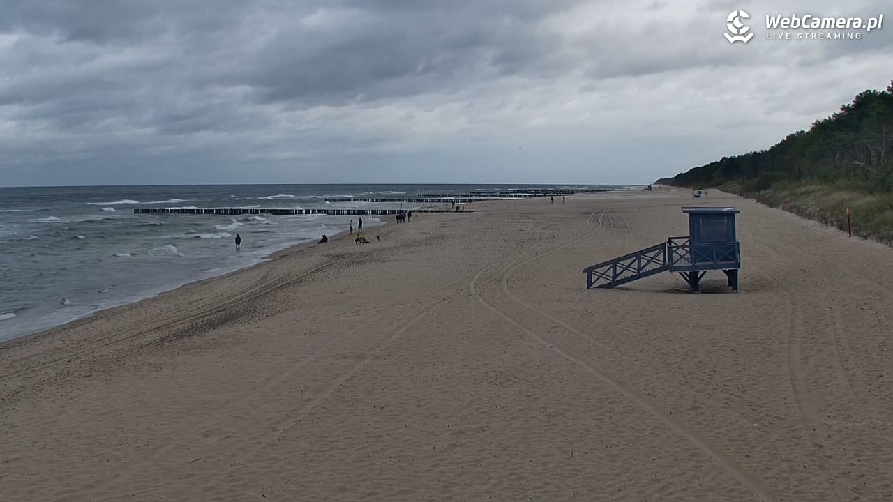 POBIEROWO - widok na plaże - 16 wresień 2025, 11:55