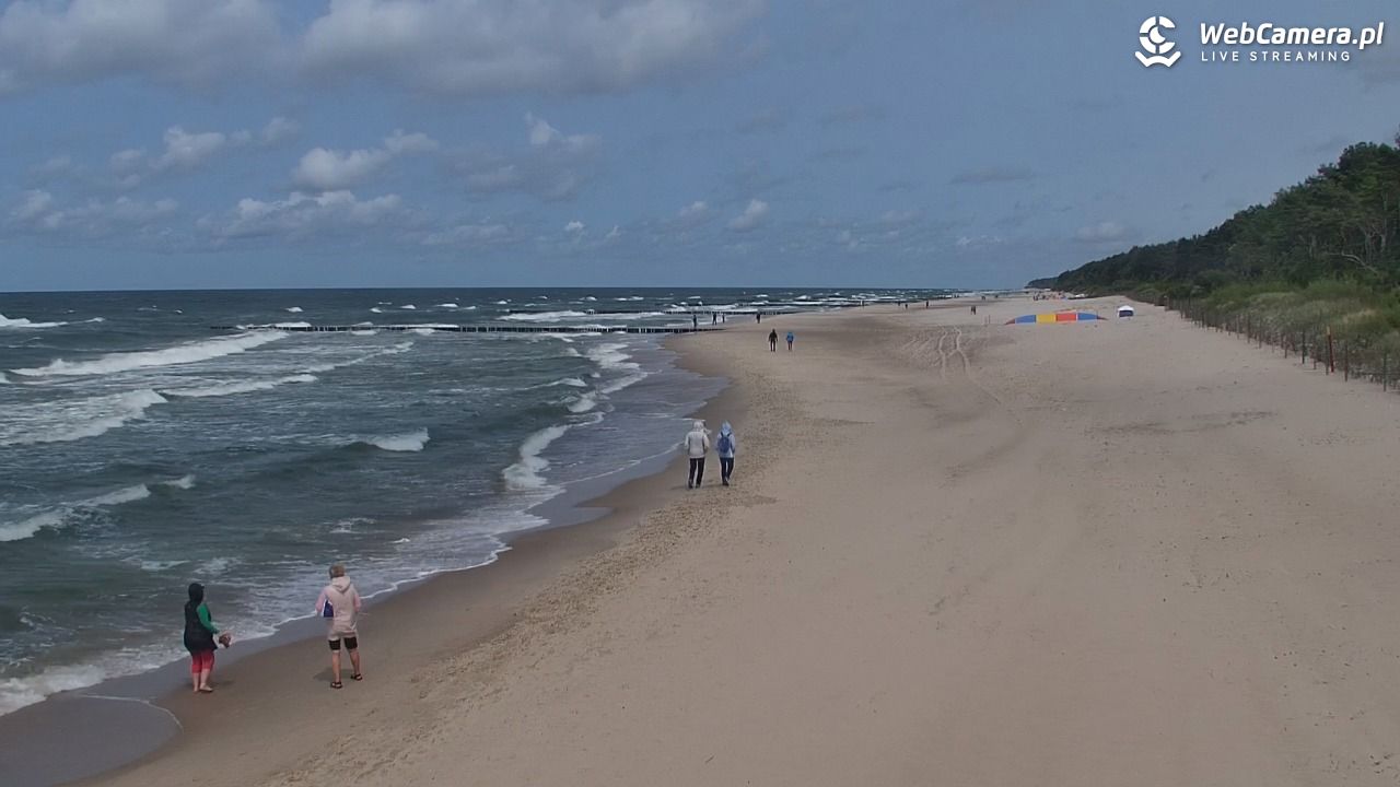 POBIEROWO - widok na plaże - 09 czerwiec 2025, 14:17