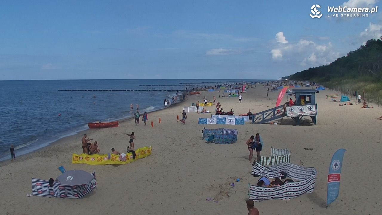 POBIEROWO - widok na plaże - 01 sierpień 2025, 15:03