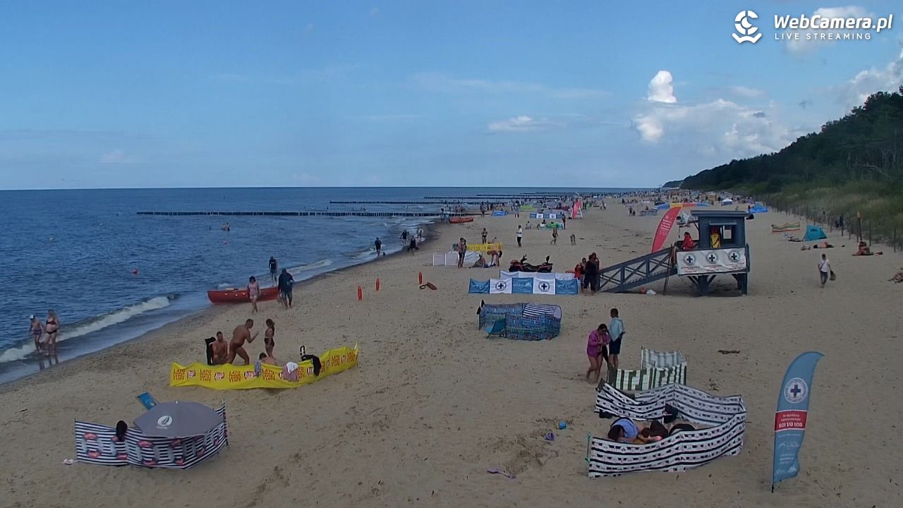 POBIEROWO - widok na plaże - 01 sierpień 2025, 15:04