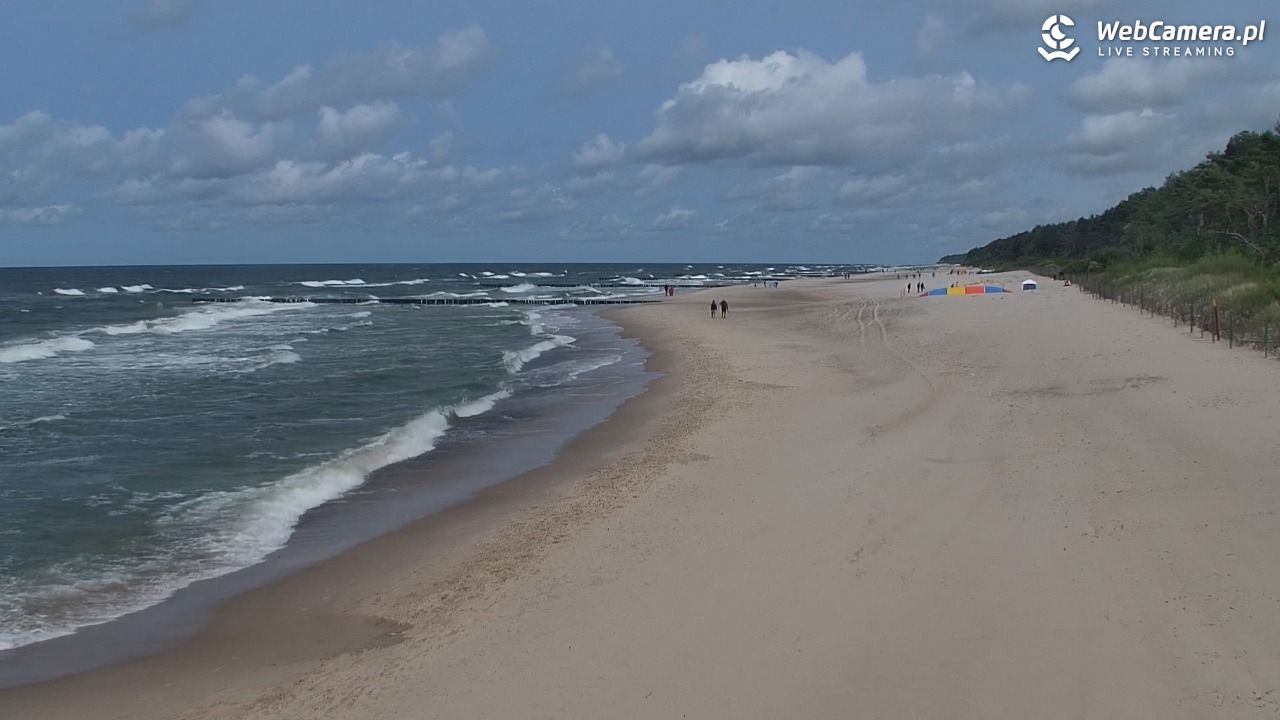 POBIEROWO - widok na plaże - 09 czerwiec 2025, 14:26