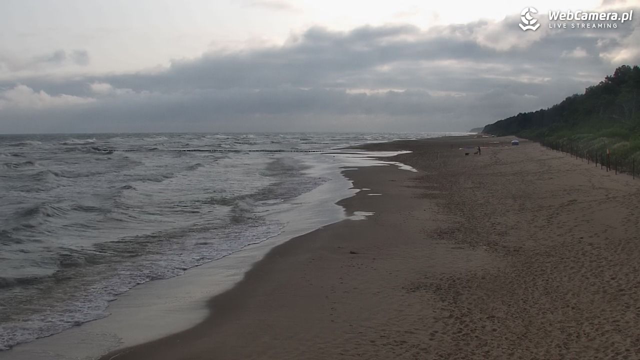 POBIEROWO - widok na plaże - 11 czerwiec 2025, 07:08