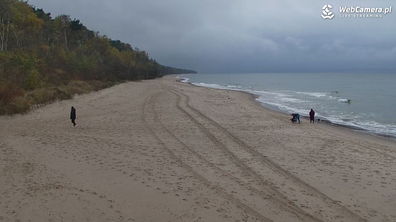 POBIEROWO - widok na plaże - 27 październik 2025, 15:04