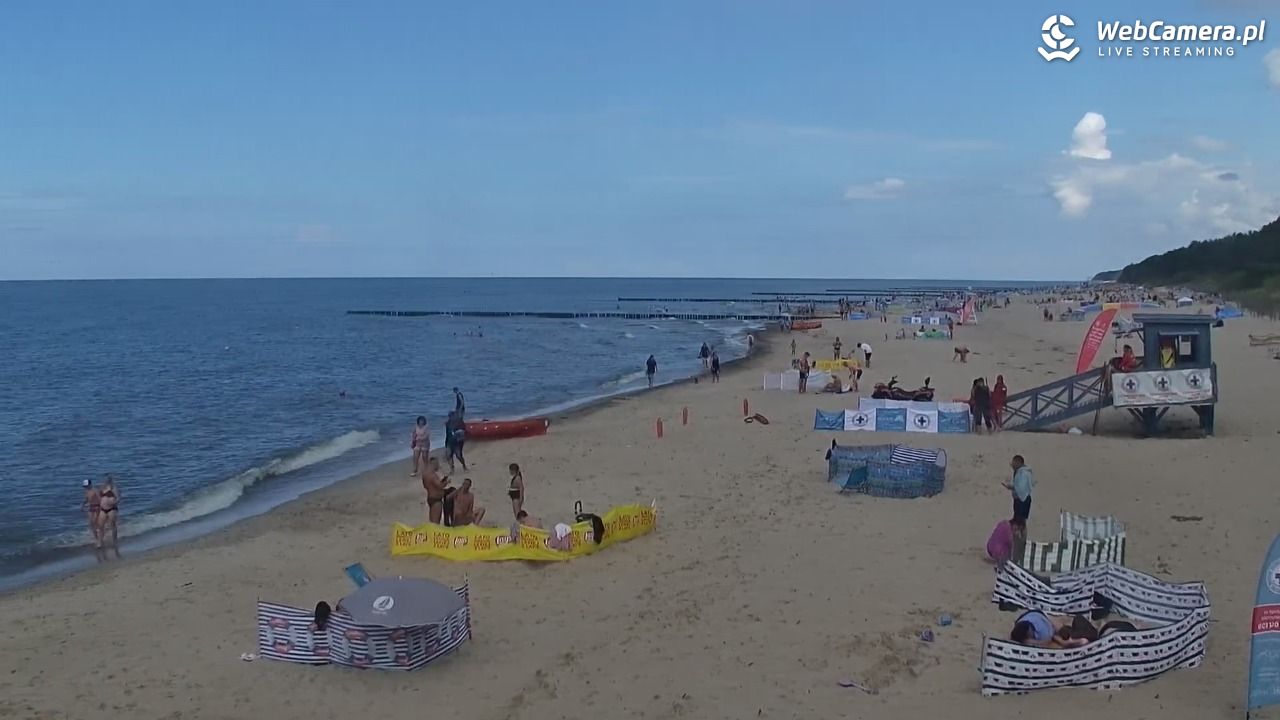 POBIEROWO - widok na plaże - 01 sierpień 2025, 15:04