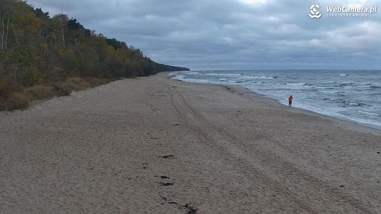 POBIEROWO - widok na plaże - 26 październik 2025, 07:00