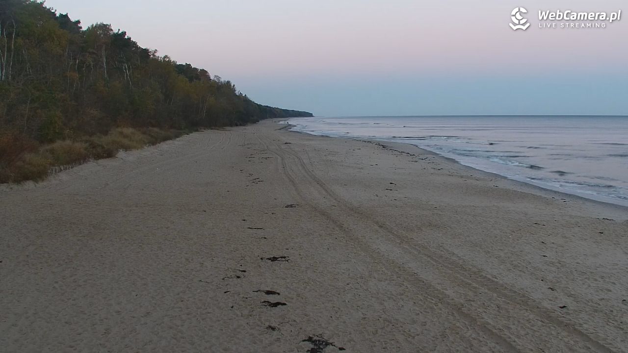 POBIEROWO - widok na plaże - 25 październik 2025, 07:37