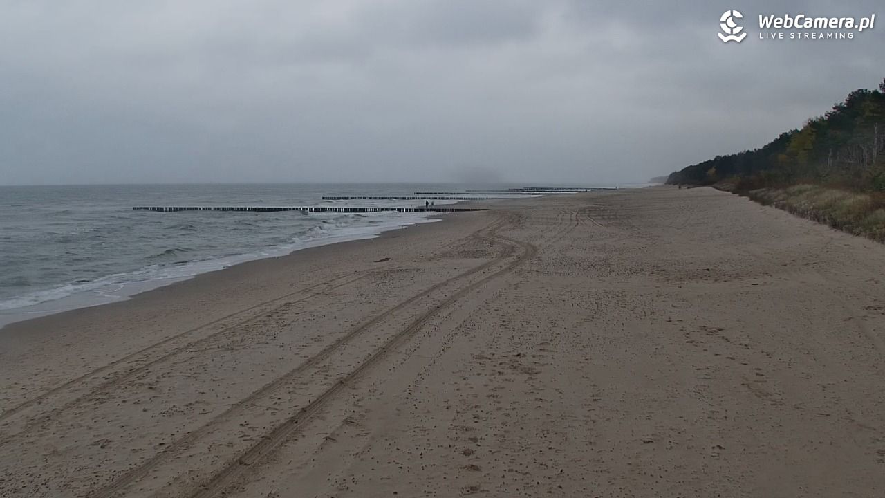 POBIEROWO - widok na plaże - 27 październik 2025, 12:13