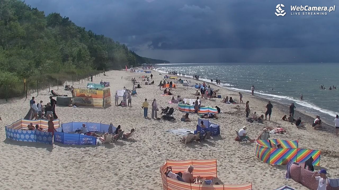 POBIEROWO - widok na plaże - 01 sierpień 2025, 16:00