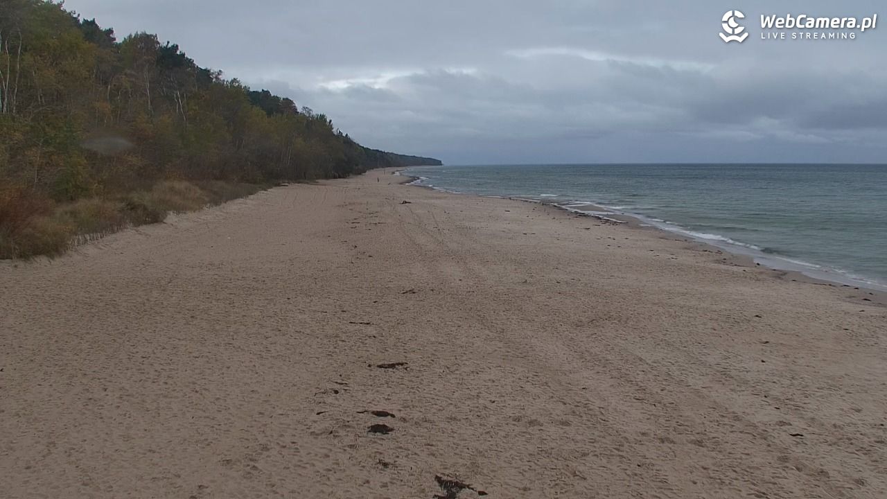POBIEROWO - widok na plaże - 24 październik 2025, 08:26