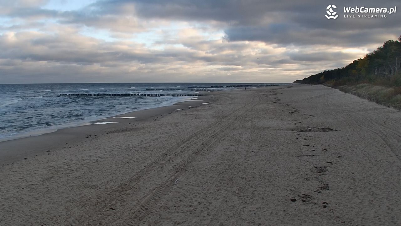 POBIEROWO - widok na plaże - 26 październik 2025, 07:51