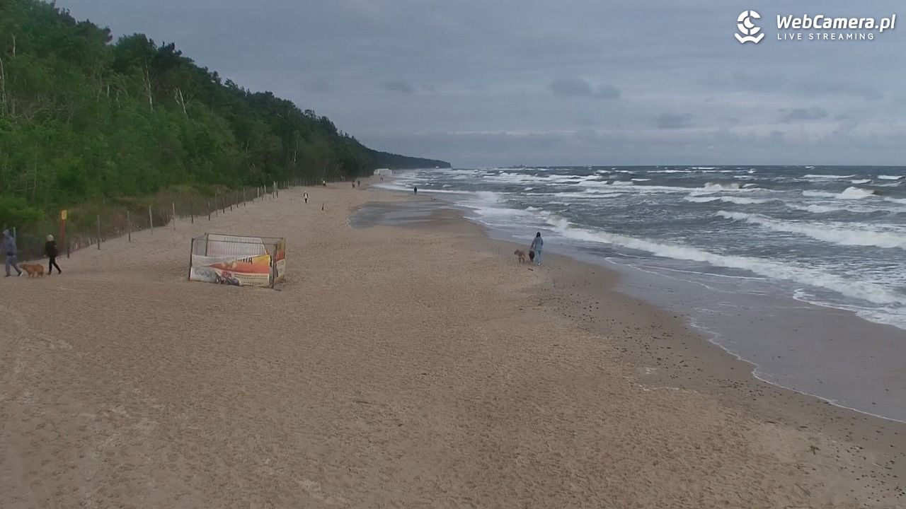 POBIEROWO - widok na plaże - 11 czerwiec 2025, 07:28